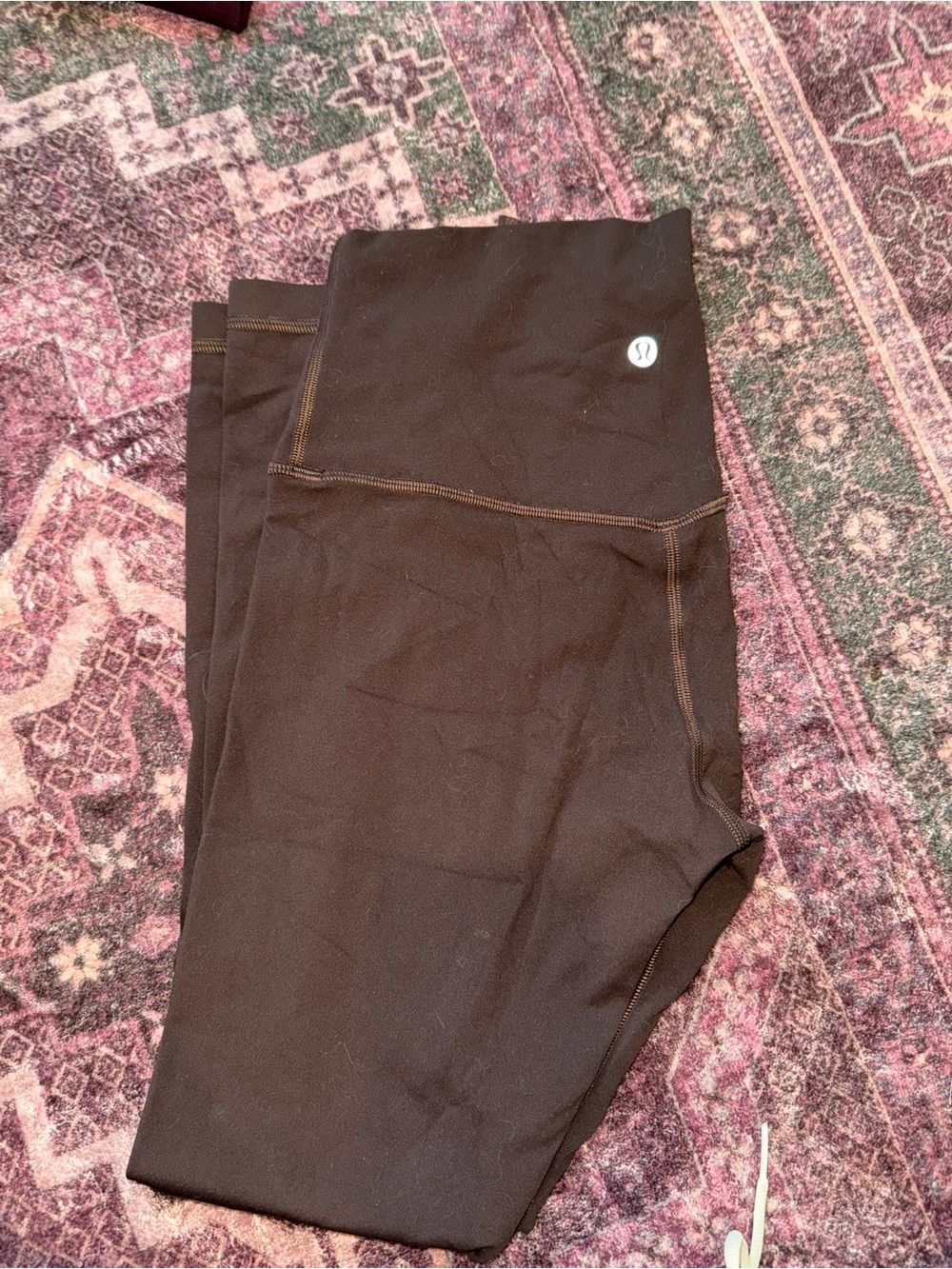 lululemon athletica align pant 25” (ESPRESSO) like new